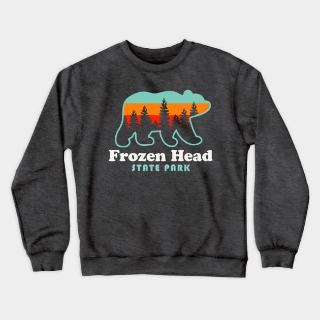 Frozen Head State Park Tennessee Wartburg TN Crewneck Sweatshirt by PodDesignShop